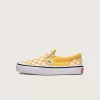 Zapato clásico sin cordones con diseño de cuadros para niños pequeños