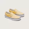 Zapato clásico sin cordones con diseño de cuadros para niños pequeños