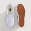 Zapato clásico sin cordones con diseño de cuadros para niños pequeños