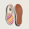Zapato clásico sin cordones con diseño de cuadros para niños pequeños