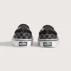 Zapato clásico sin cordones con diseño de cuadros para niños pequeños