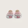 Zapato clásico sin cordones con diseño de cuadros para niños pequeños