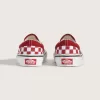 Zapato clásico sin cordones con diseño de cuadros para niños pequeños
