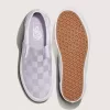 Zapato clásico sin cordones con plataforma y diseño de cuadros