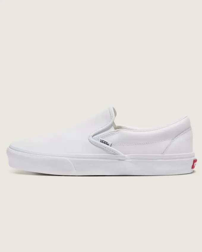 Zapato clásico sin cordones de cuero Customs