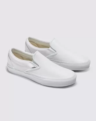 Zapato clásico sin cordones de cuero Customs