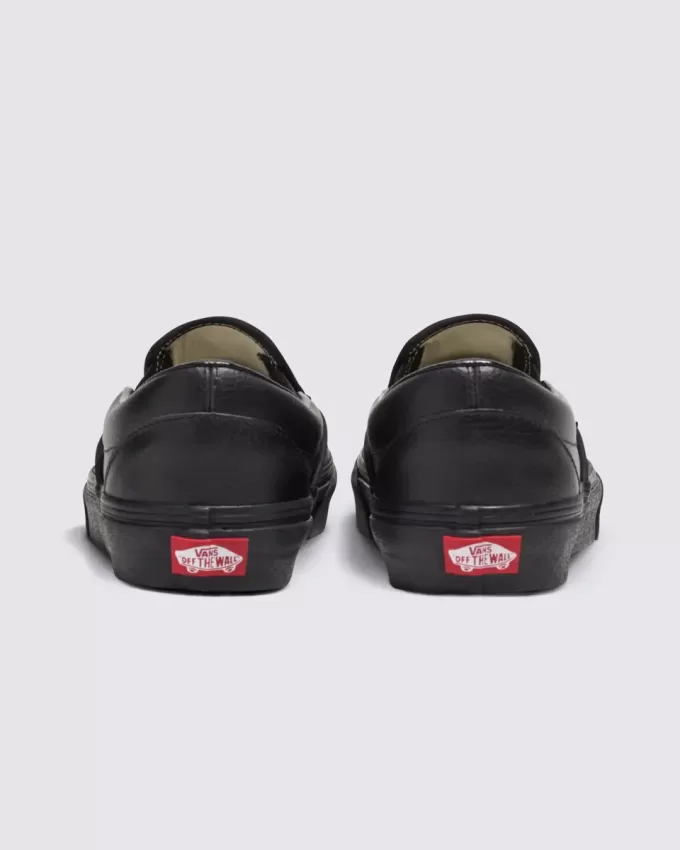 Zapato clásico sin cordones de cuero Customs