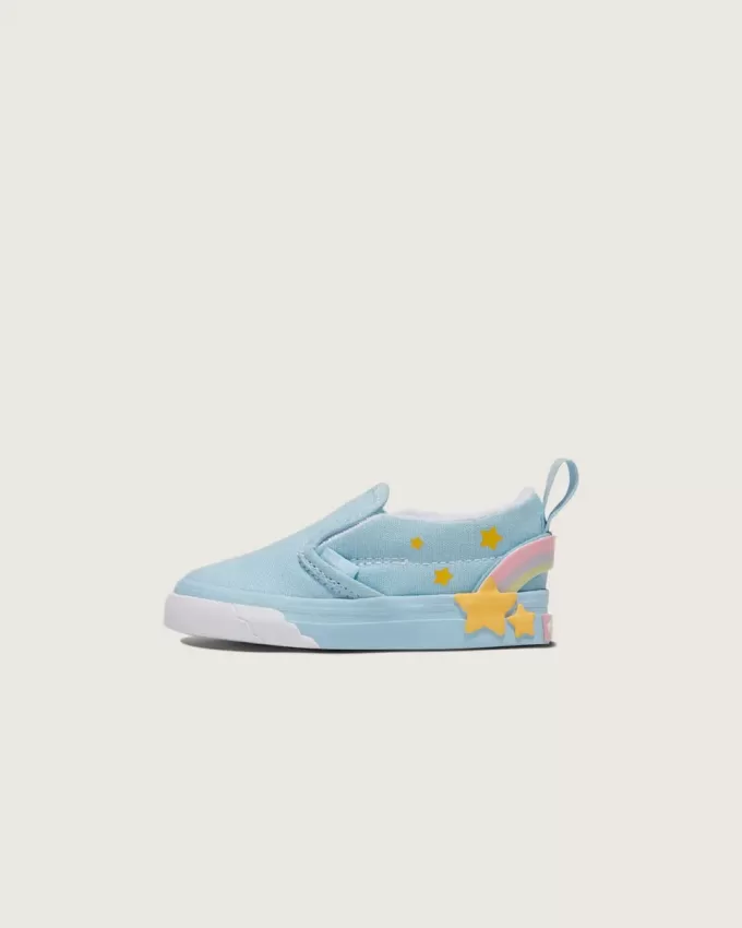 Zapato clásico sin cordones en V para niños pequeños
