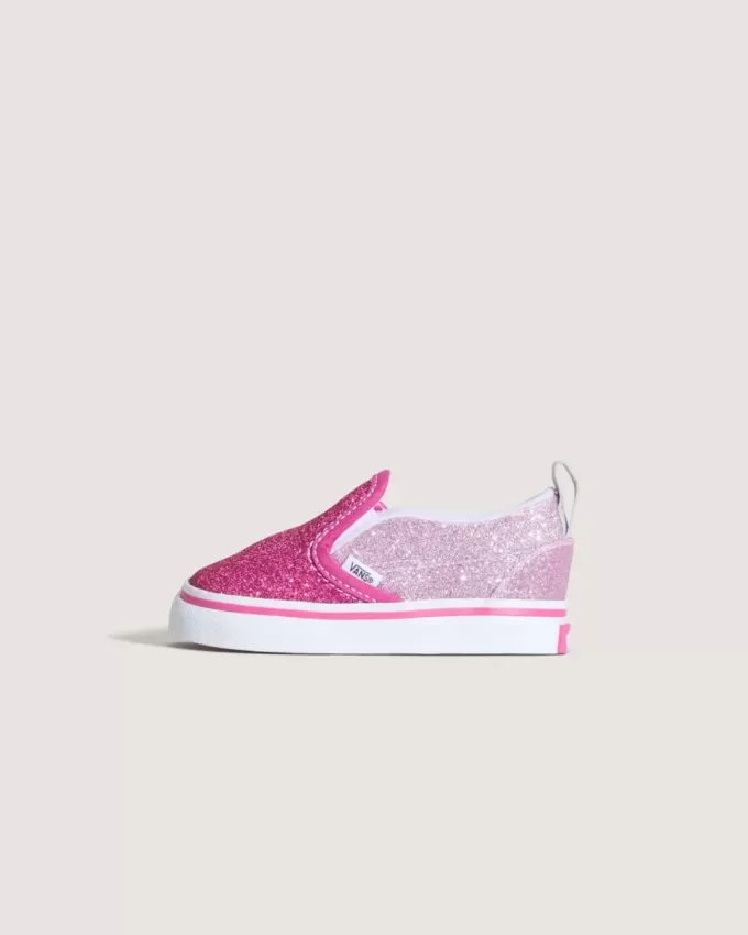 Zapato clásico sin cordones en V para niños pequeños