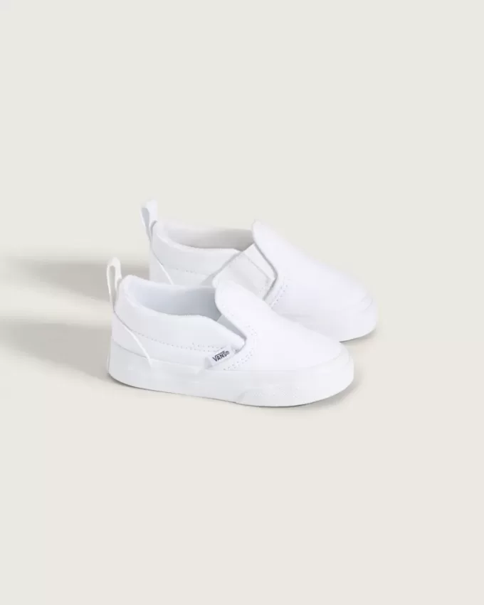 Zapato clásico sin cordones en V para niños pequeños