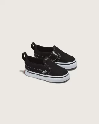 Zapato clásico sin cordones en V para niños pequeños