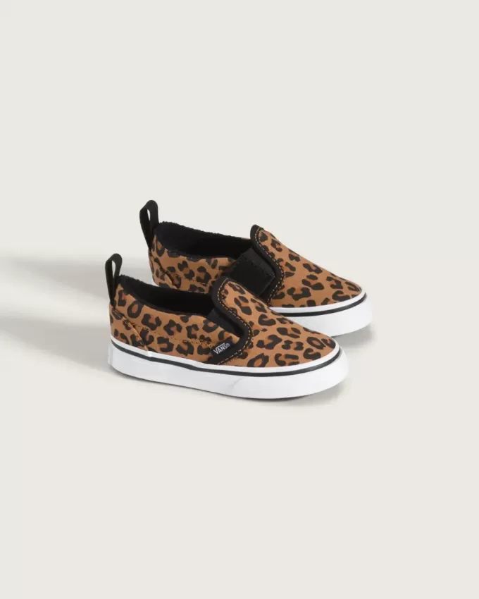 Zapato clásico sin cordones en V para niños pequeños
