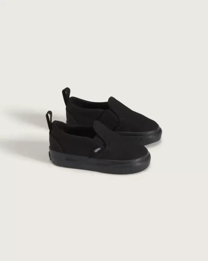 Zapato clásico sin cordones en V para niños pequeños