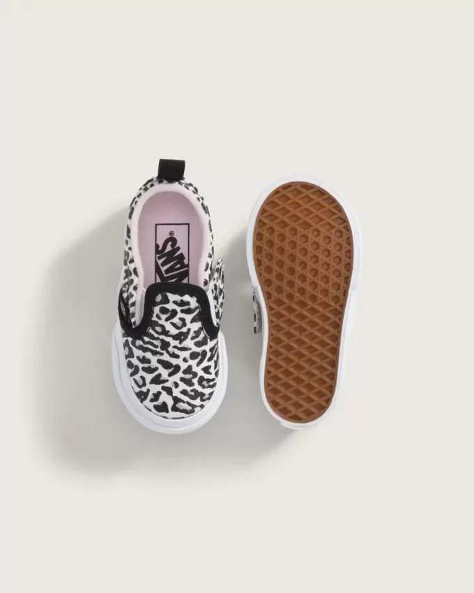 Zapato clásico sin cordones en V para niños pequeños
