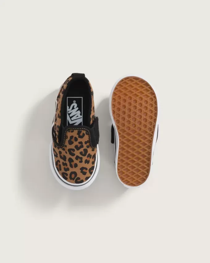Zapato clásico sin cordones en V para niños pequeños
