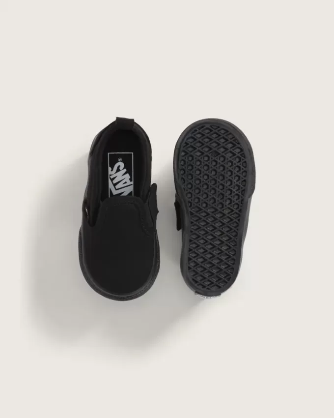 Zapato clásico sin cordones en V para niños pequeños