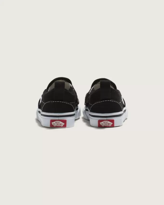 Zapato clásico sin cordones en V para niños pequeños