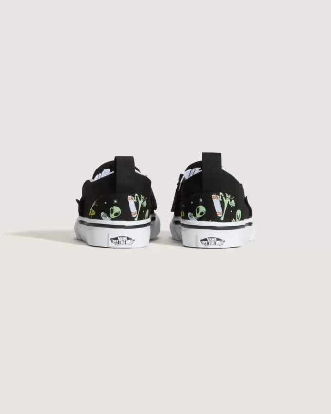 Zapato clásico sin cordones en V para niños pequeños