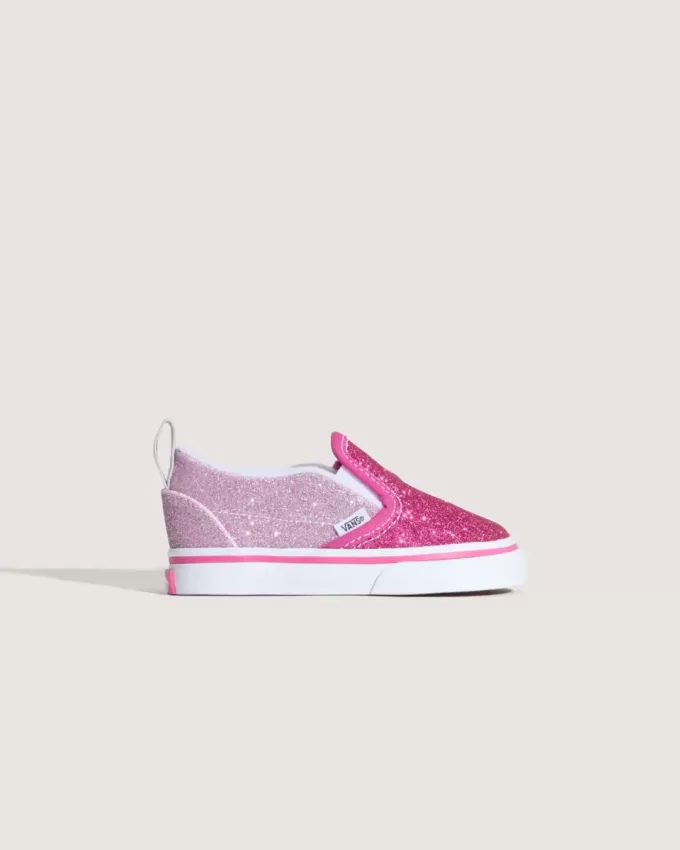 Zapato clásico sin cordones en V para niños pequeños