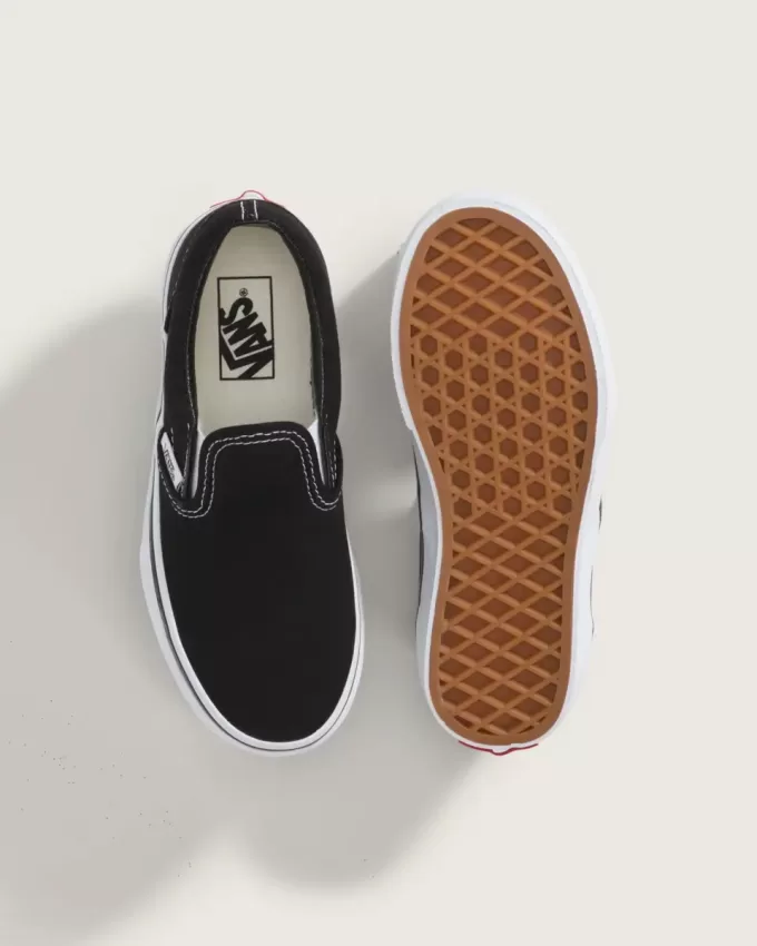 Zapato clásico sin cordones para niños pequeños