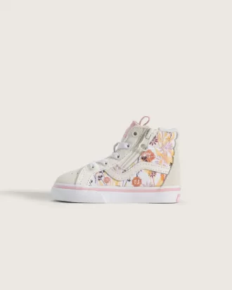 Zapato con cremallera lateral Sk8-Hi para niños pequeños