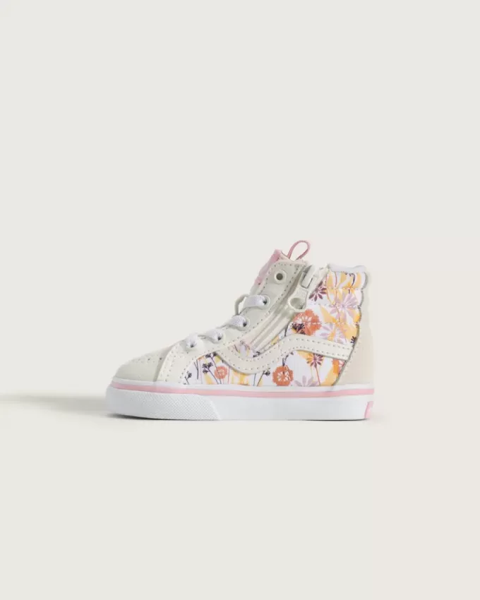 Zapato con cremallera lateral Sk8-Hi para niños pequeños