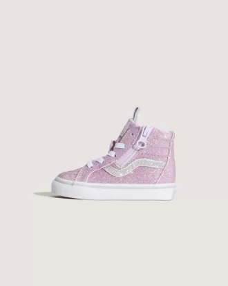 Zapato con cremallera lateral Sk8-Hi para niños pequeños
