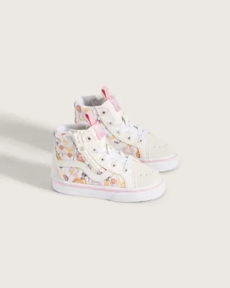 Zapato con cremallera lateral Sk8-Hi para niños pequeños