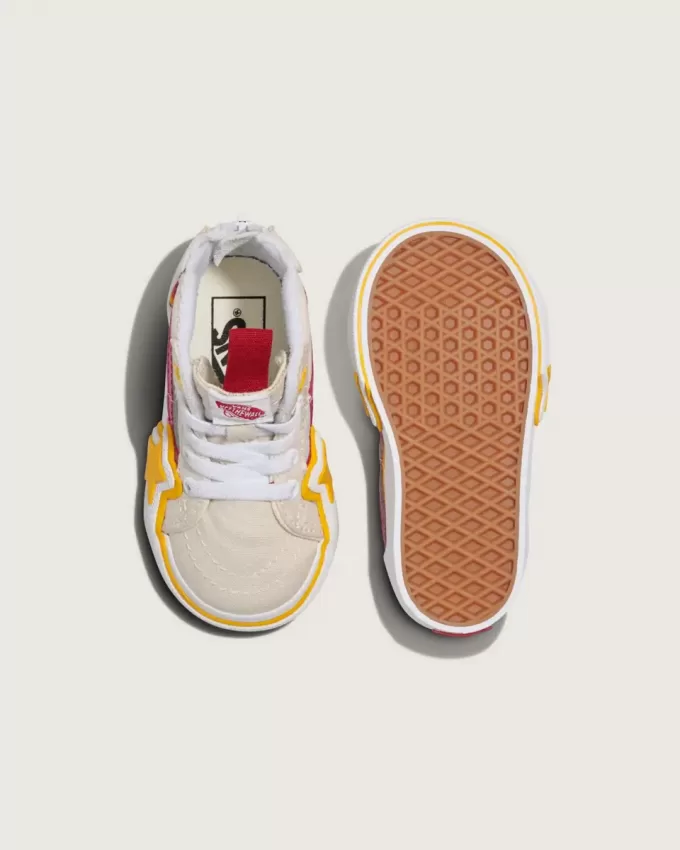 Zapato con cremallera Sk8-Hi para niños pequeños