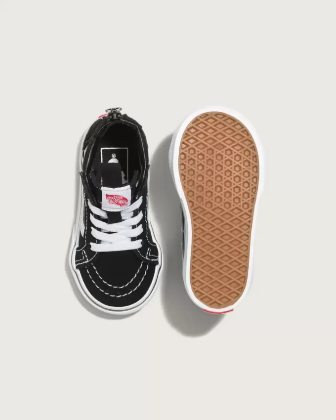 Zapato con cremallera Sk8-Hi para niños pequeños