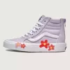 Zapato con flores Sk8-Hi-Zip para niños pequeños