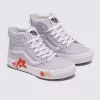 Zapato con flores Sk8-Hi-Zip para niños pequeños