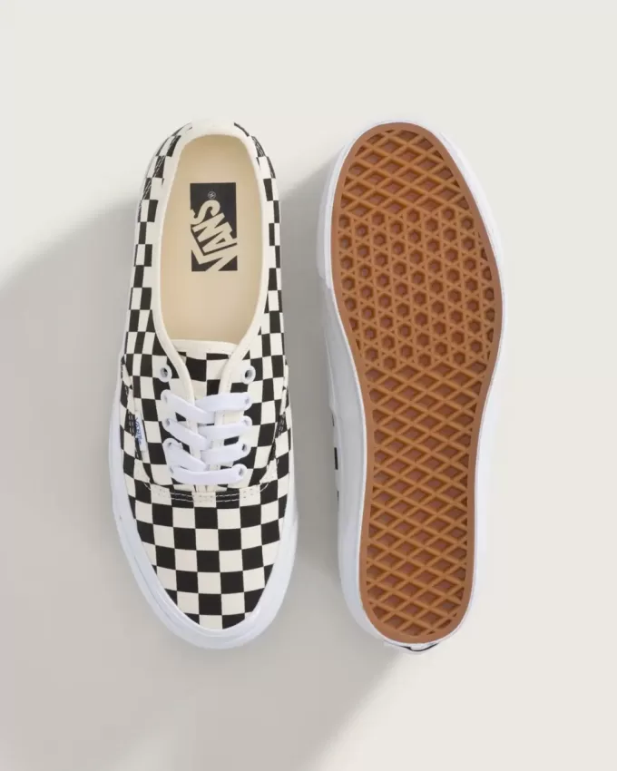Zapato de cuadros auténtico de primera calidad