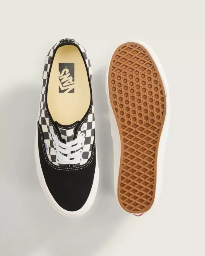 Zapato de cuadros auténtico de primera calidad