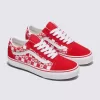 Zapato de cuadros navideños Old Skool de Customs
