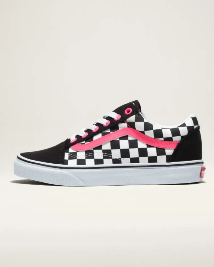 Zapato de cuadros Old Skool Customs