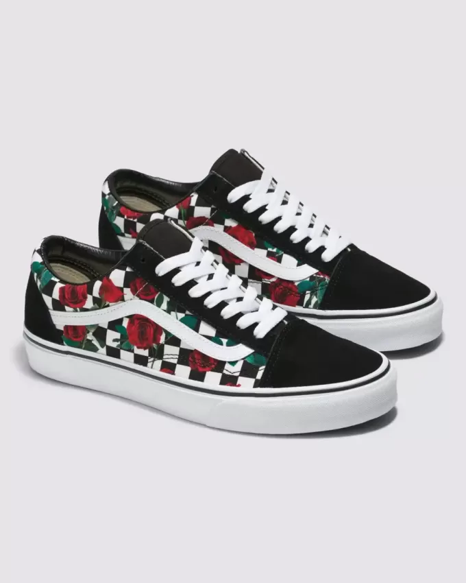 Zapato de cuadros Old Skool Customs