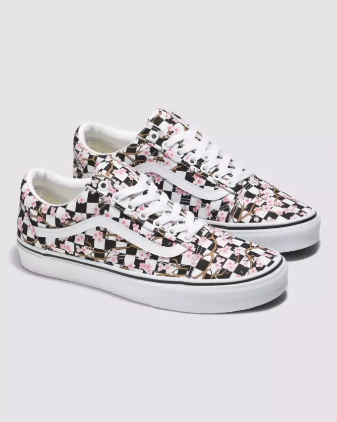 Zapato de cuadros Old Skool Customs