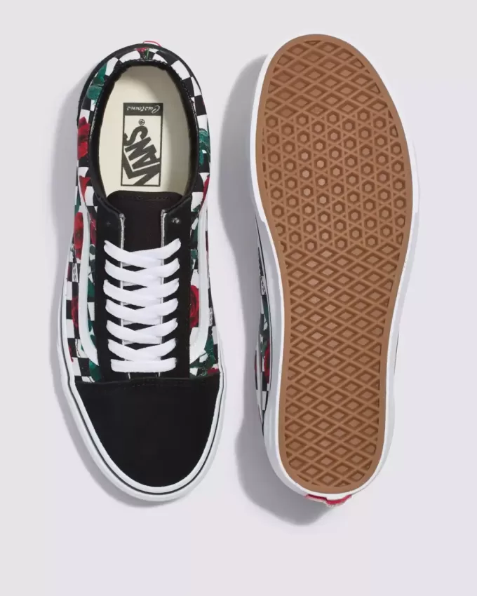 Zapato de cuadros Old Skool Customs