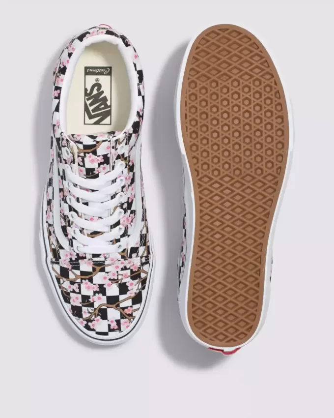 Zapato de cuadros Old Skool Customs