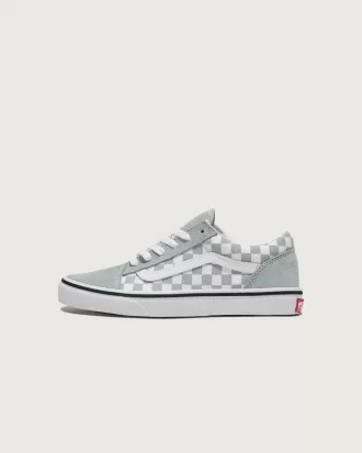 Zapato de cuadros Old Skool para niños grandes
