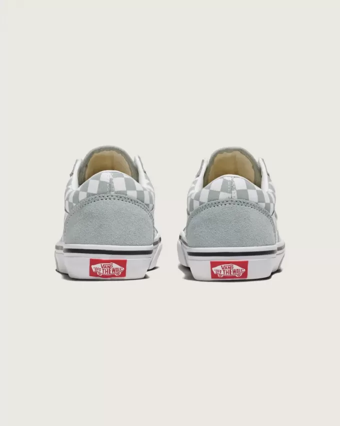 Zapato de cuadros Old Skool para niños grandes