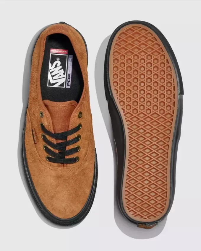 Zapato de gamuza auténtico para patinar