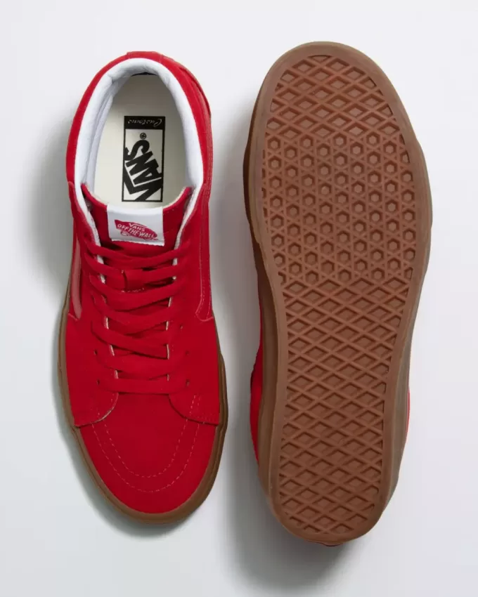 Zapato de gamuza Customs Sk8-Hi