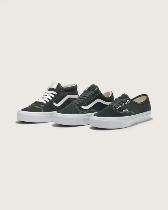 Zapatilla de ante premium Sk8-Mid
