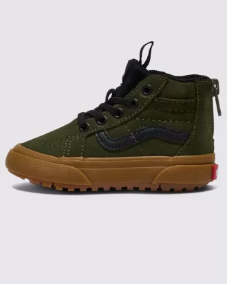 Zapato de goma con cremallera Sk8-Hi para niños pequeños