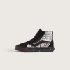 Zapato de Halloween con cremallera lateral Sk8-Hi para niños pequeños