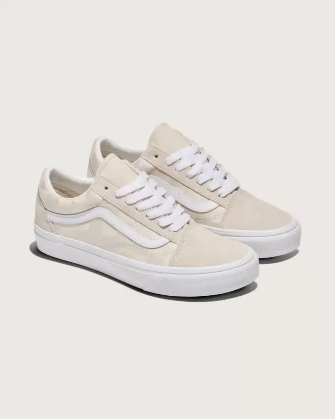 Zapato de satén con diseño de cuadros Old Skool