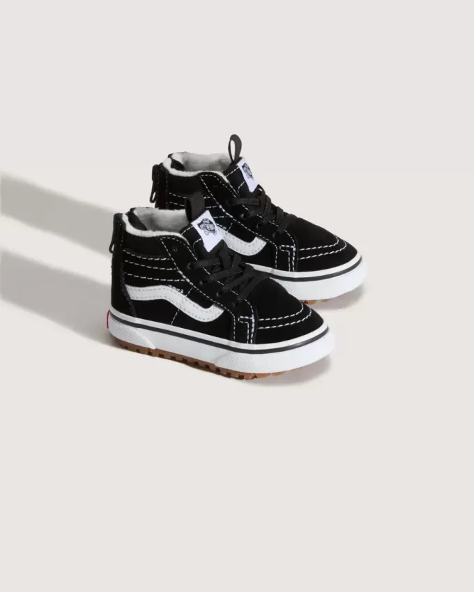 Zapato impermeable con cremallera Sk8-Hi para niños pequeños