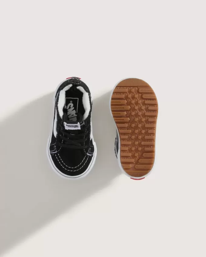 Zapato impermeable con cremallera Sk8-Hi para niños pequeños